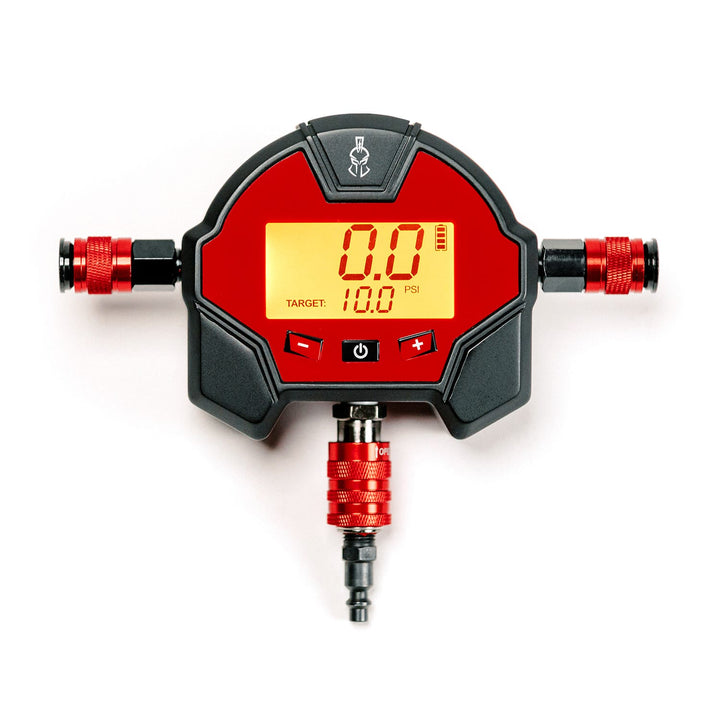 Thor's Lightning TotalControl Hammer Manifold Automatic Tire Deflator Air Compressor Controller - RED