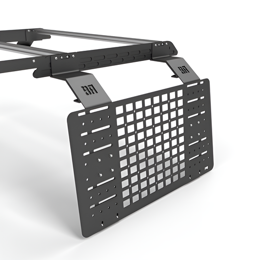 Molle Plate / Rear Window Protection for Bronco Racks