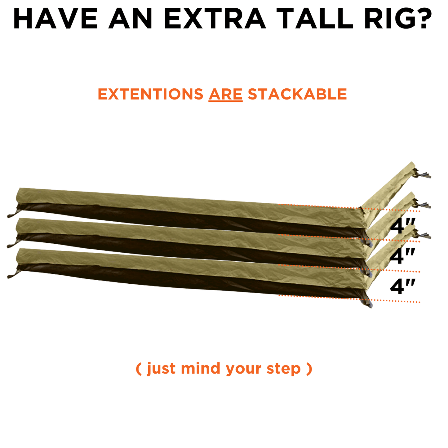 Annex Extension 4 Inch Breezeway 56 Olive