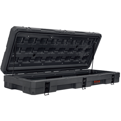 ROAM 83L Rugged Case ‚Äî low-profile, heavy-duty storage case with 3 lockable latches