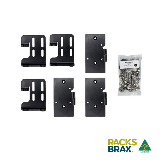 Racksbrax XD Side Twist Bracket - Short  (Triple)