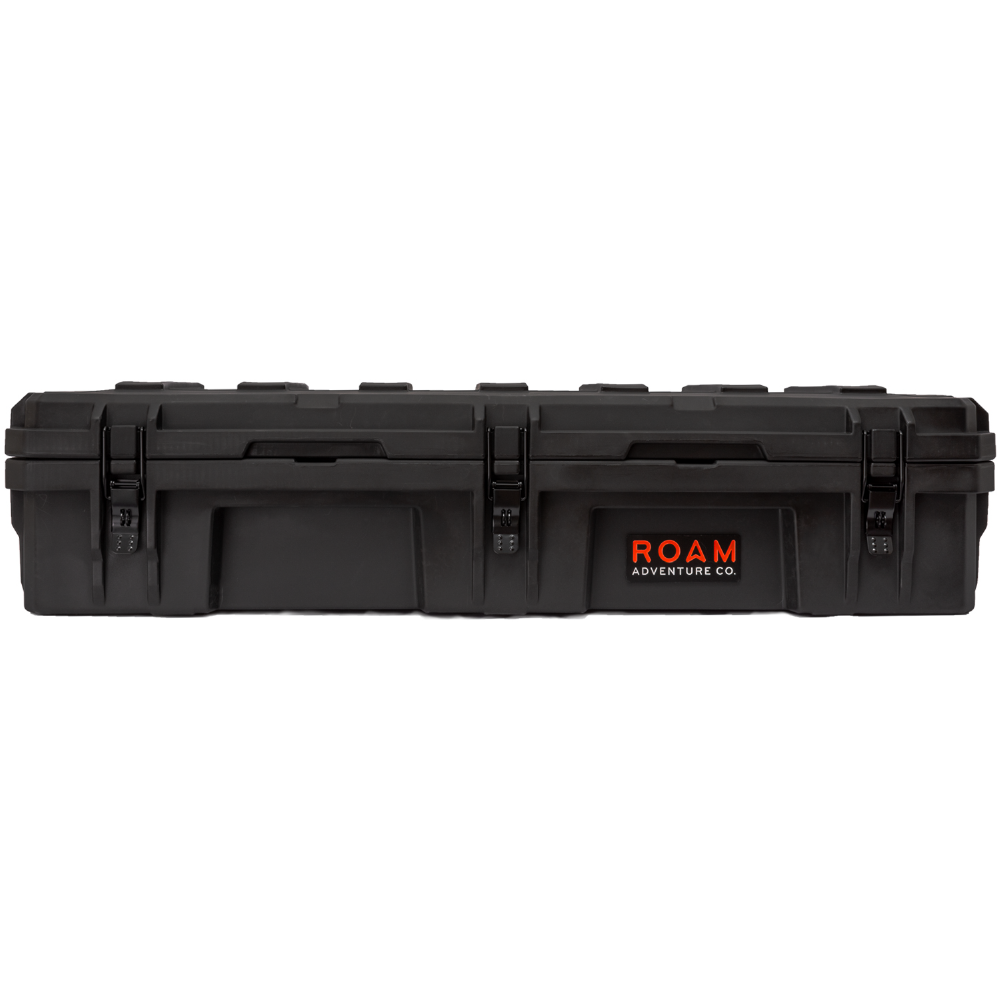 ROAM 95L Rugged Case ‚Äî large low-profile durable storage box in Black color