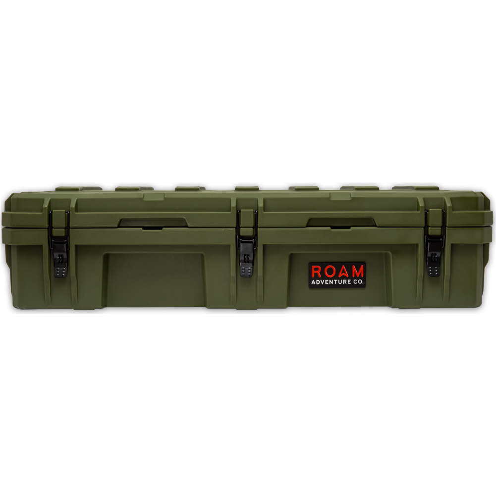 ROAM 95L Rugged Case ‚Äî large low-profile durable storage box in OD Green color