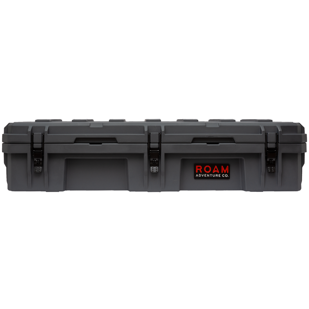 ROAM 95L Rugged Case ‚Äî large low-profile durable storage box in Slate gray color