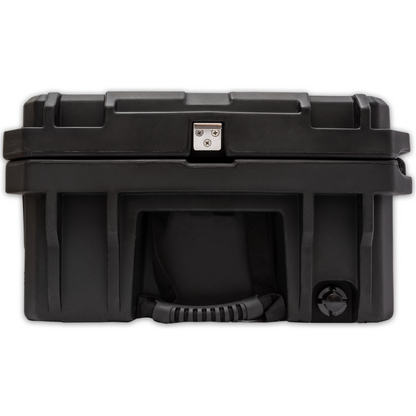 ROAM 95L Rugged Case ‚Äî large low-profile durable storage box with Nylon rope handles, bottle opener and drain plug