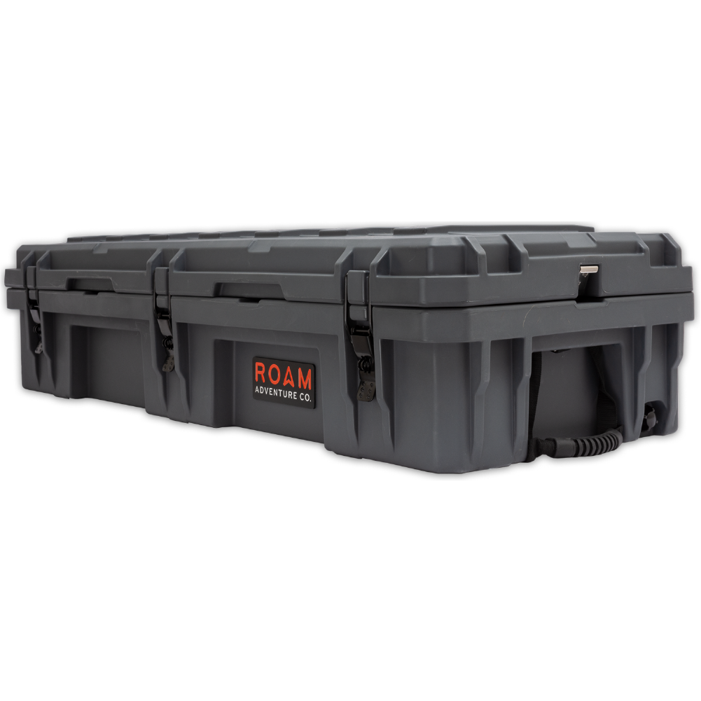 ROAM 95L Rugged Case ‚Äî large low-profile durable storage box with Nylon rope handles