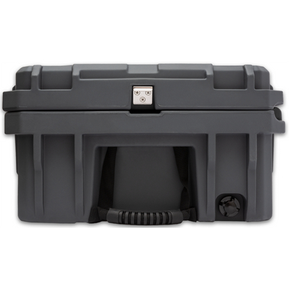 ROAM 95L Rugged Case ‚Äî large low-profile durable storage box with Nylon rope handles, bottle opener and drain plug