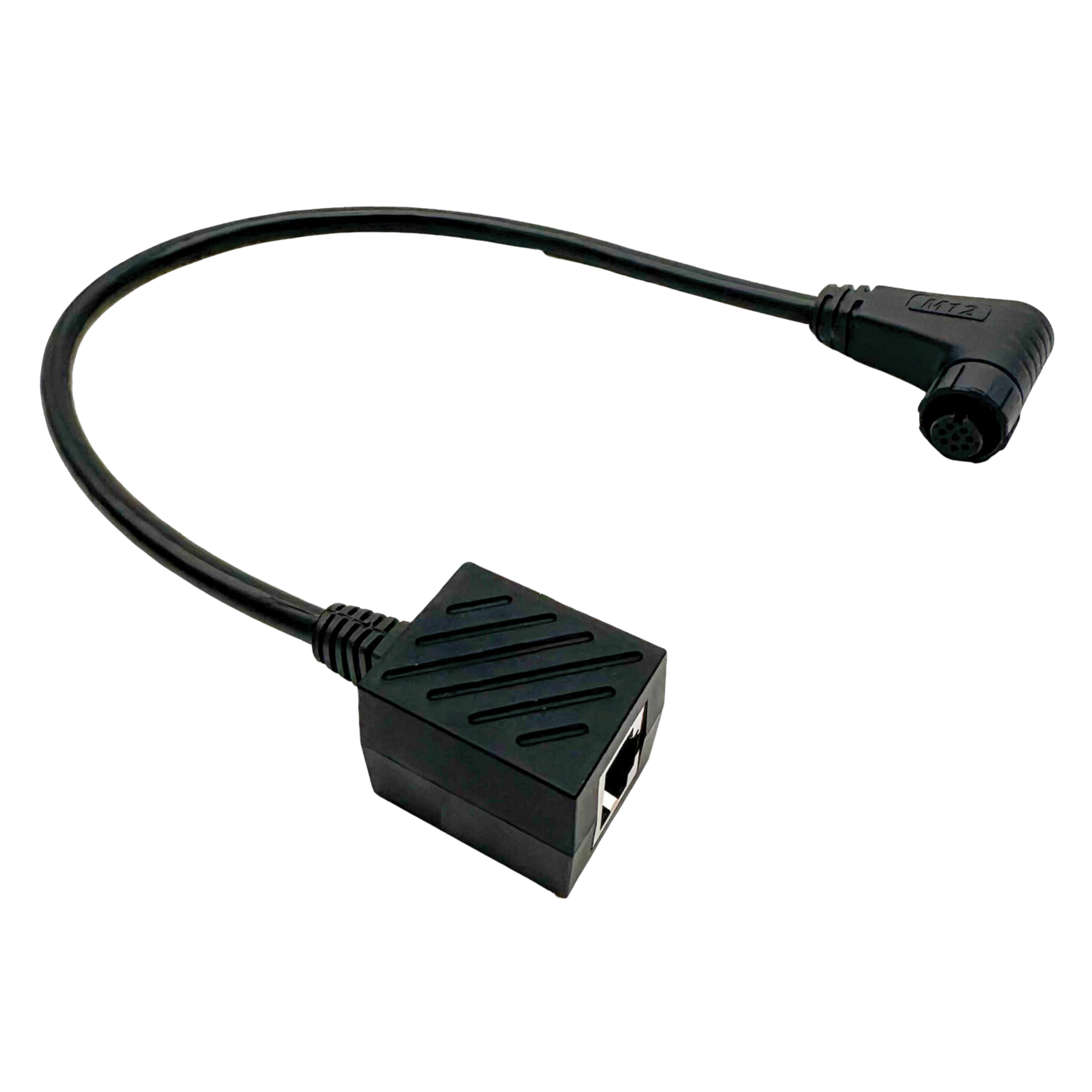 E360 12.8V GC2 CAN Bus to Victron Communication Adapter Cable: 300mm M8 Connector to RJ45 Jack [A]
