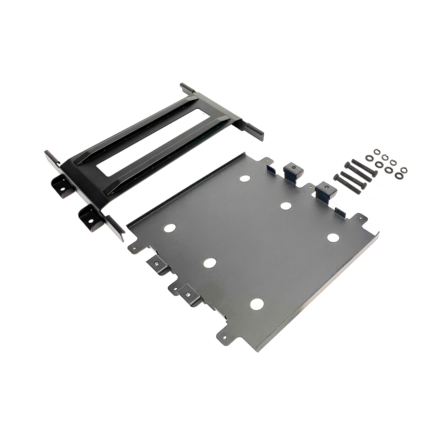 E360 EX2 Base Tie Down System. Compatible with EX2 Edge series batteries. For multiple battery installations, use this base kit along with the appropriate add-on kit. [A]
