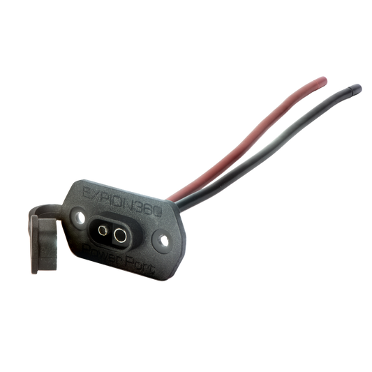 E360 SAE Single Port with Protective Cap [A]