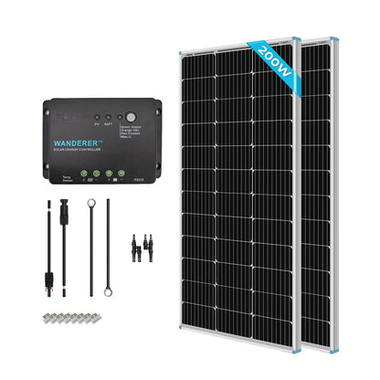 Renogy 200 Watt 12 Volt Solar Starter Kit